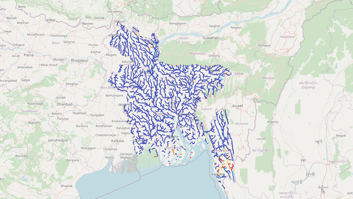 Streamflow Prediction System in Bangladesh